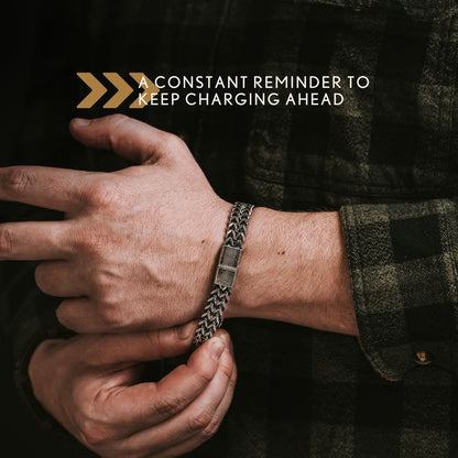 Deal 33% Off- Knight's Creed BELIEVE Credo Bracelet: Helps Pair Veterans with Service or Shelter Dogs